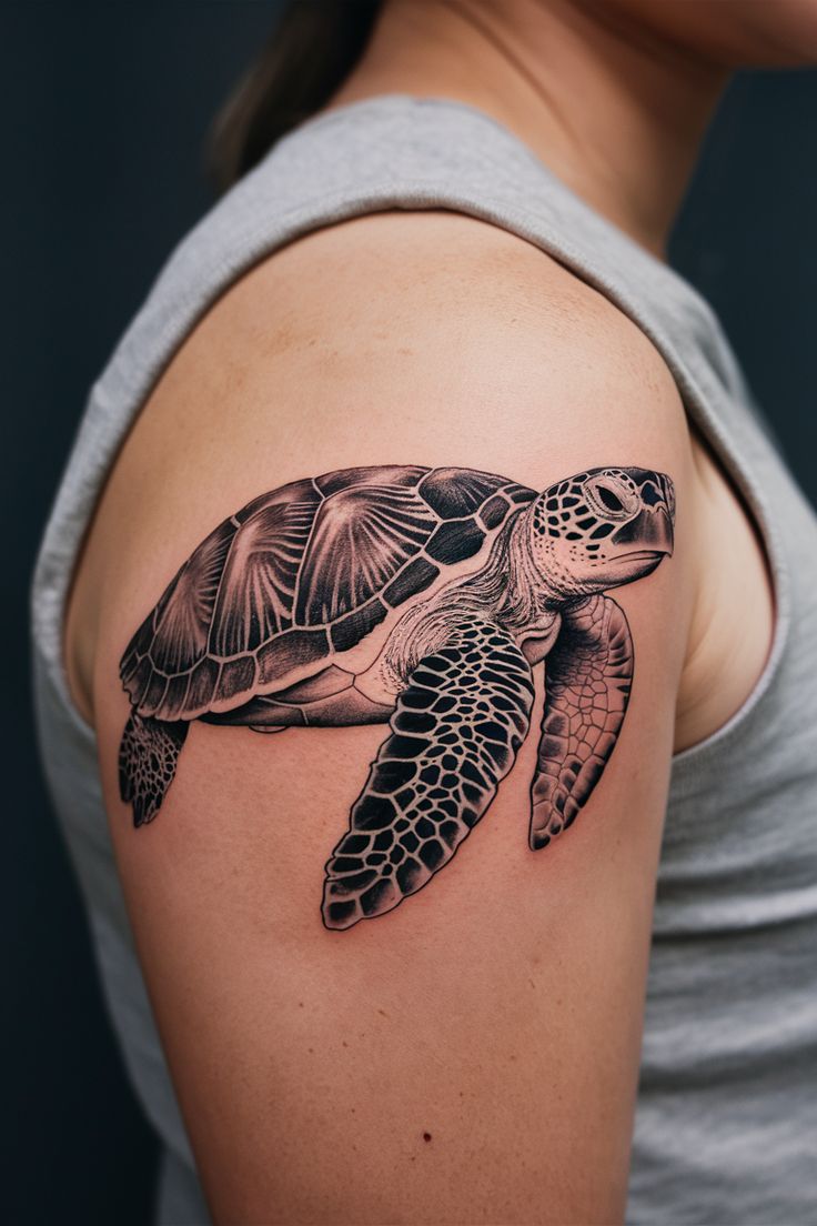 26 Shoulder Tattoo Ideas 2025 Women and Men &#8211; Ornamental, Fine Line, Eagle, Stencil, and More