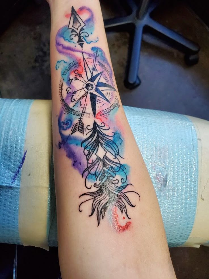 28 Arrow Tattoo Ideas 2025 for Women &#038; Men – Meaningful Designs &#038; Friendship Tattoos