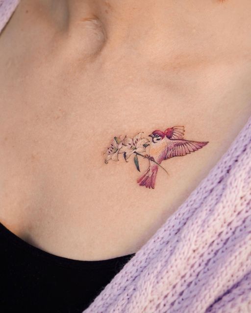 29 Sparrow Tattoo Ideas 2025: Traditional, Men Arm and Hand Designs, Meaningful Bird Tattoos