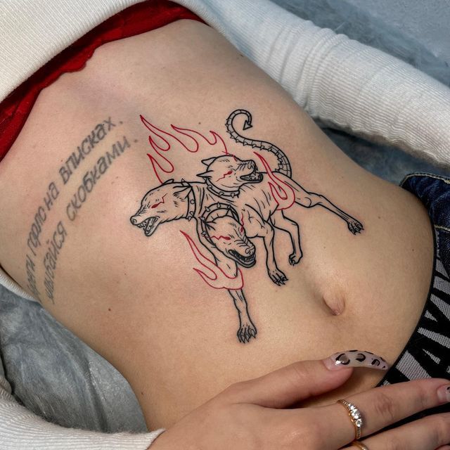 27 Cerberus Tattoo Ideas 2025 with Greek Mythology Designs for Chest, Shoulder, and Cute Styles