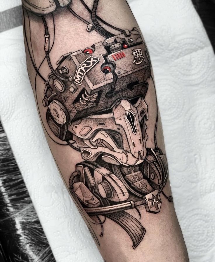 30 Cyberpunk Tattoo Ideas 2025 with Arm, Sleeve, Hand, and Back Designs
