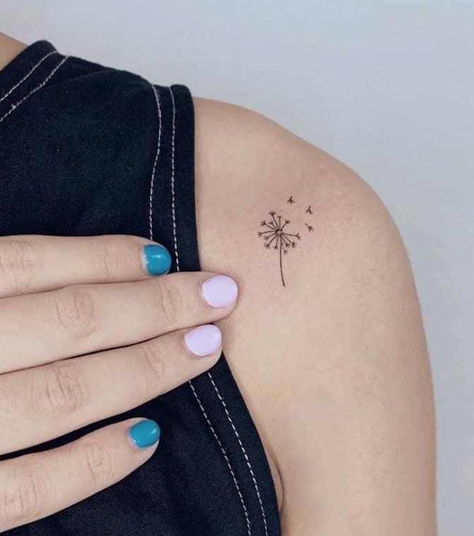 Dandelion Tattoo 24 Ideas 2025 with Fine Line, Fairy Blowing, Tiny Black and White Designs