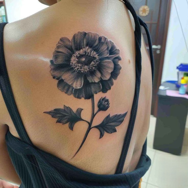 26 Marigold Tattoo Ideas 2025 for Every Style – Fineline, Realistic, Black and White, Traditional, and Color Designs