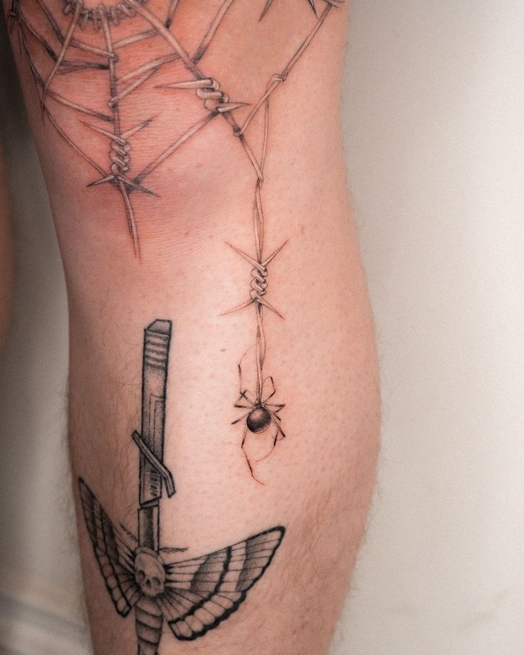 Barbed Wire Tattoo Ideas 2025: Bold Designs for Women and Men Featuring Hearts, Skulls and More