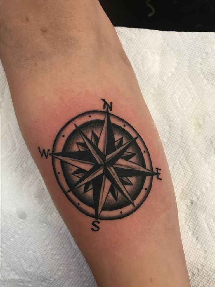 28 Compass Tattoo Ideas 2025: Designs for Men and Women, Anchor, Traditional and More
