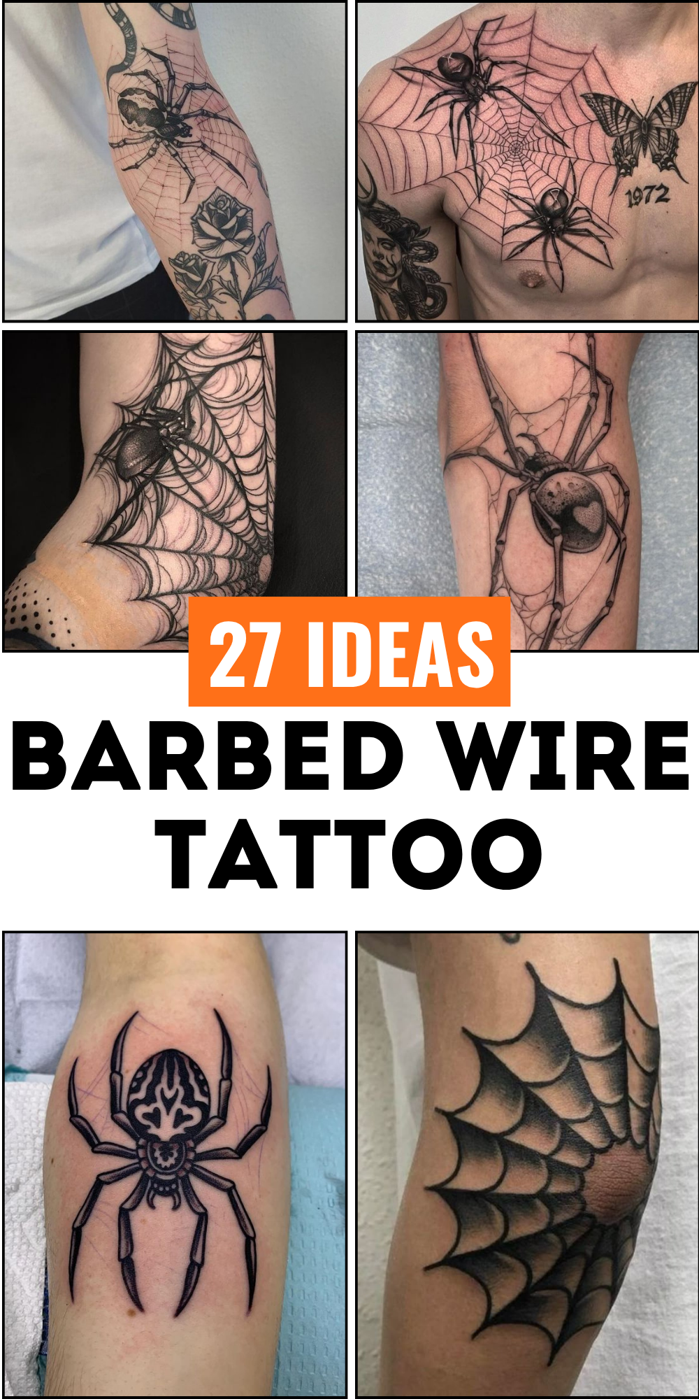 27 Spider Web Tattoo Ideas 2025 for Men and Women – Shoulder, Full Sleeve, Stencil Designs