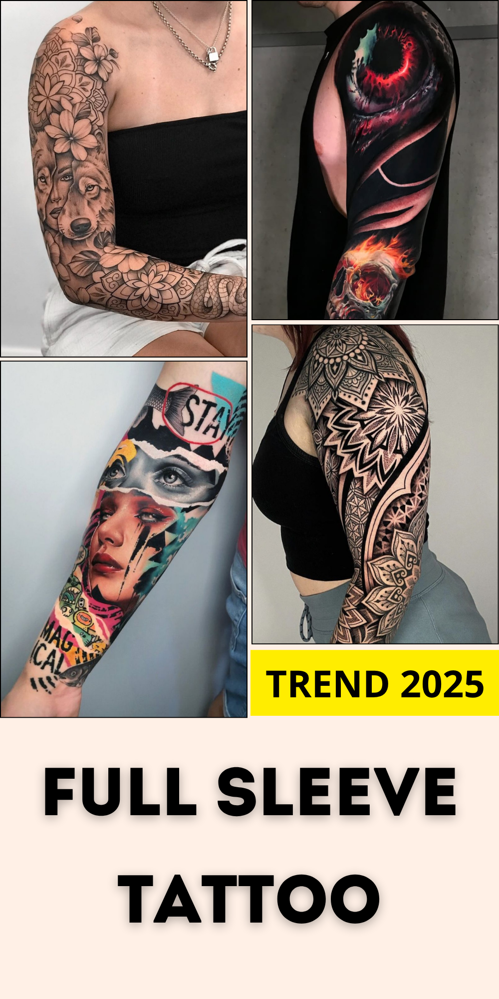 28 Full Sleeve Tattoo Ideas 2025 for Women &#038; Men – Japanese, Fine Line &#038; Colorful Design Inspiration