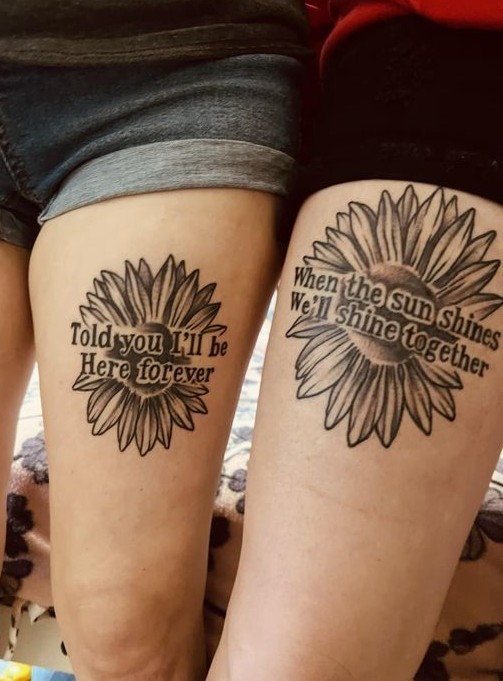 25 Sister Tattoo Designs for 2, 3 or 4 Sisters 2025 Unique Meaningful Fine Line &#038; Minimalist Designs
