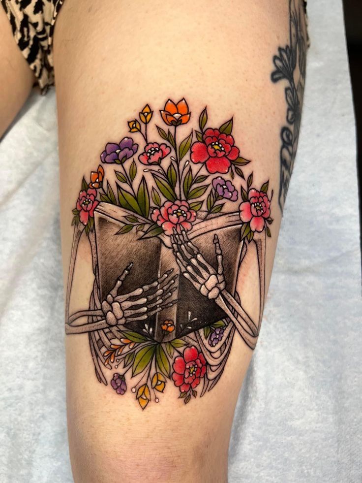 28 Skeleton Hand Tattoo Ideas 2025 Designs for Guy and Girl, Floral, Butterfly, Red ink and Full Body