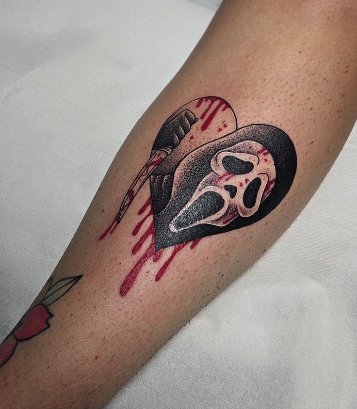 26 Ghostface Tattoo Ideas 2025 for Women and Men – Sleeve, Simple, and More