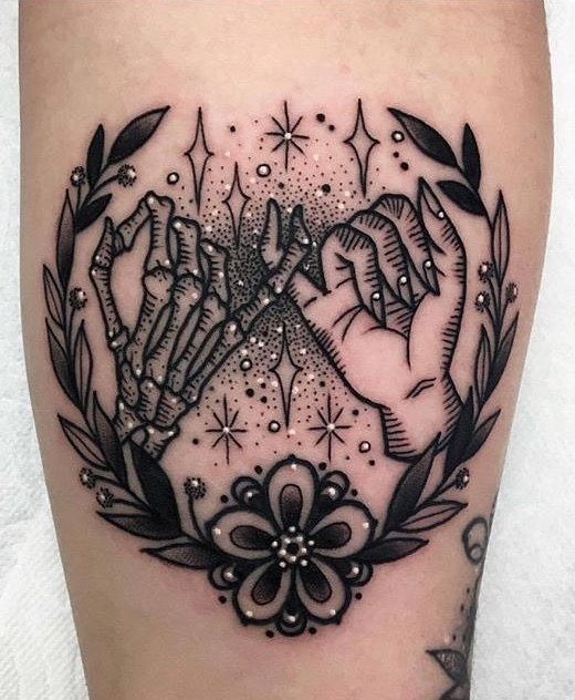 28 Skeleton Hand Tattoo Ideas 2025 Designs for Guy and Girl, Floral, Butterfly, Red ink and Full Body