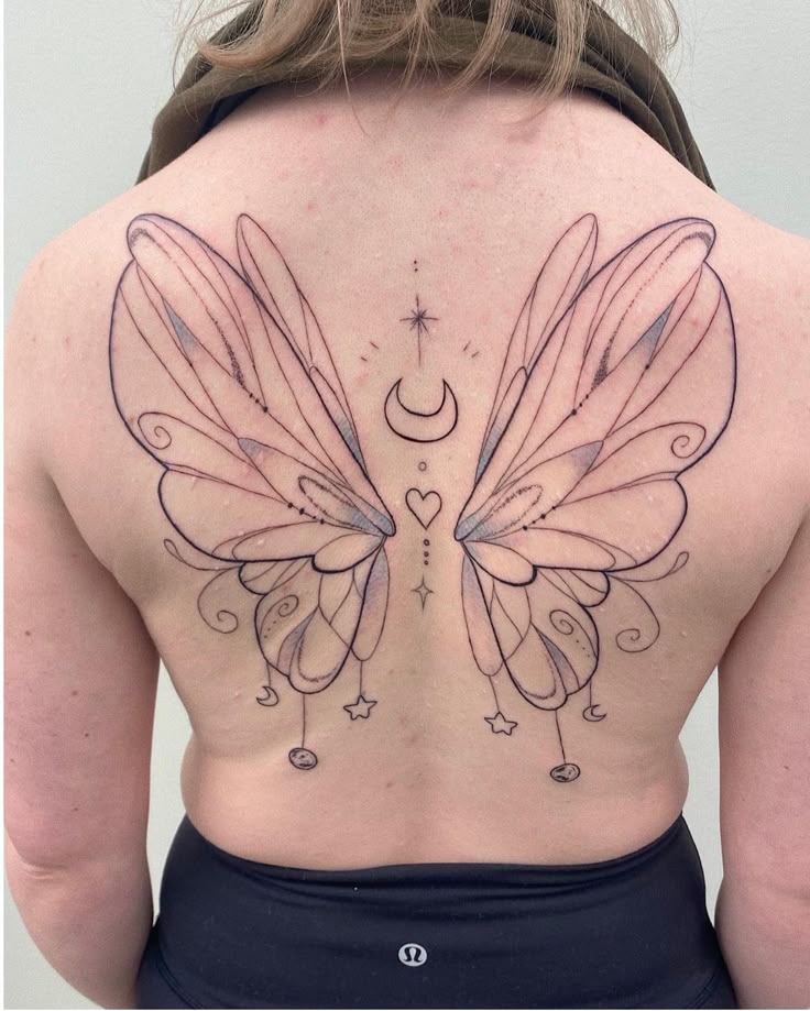 Wings Tattoo 28 Ideas: Stunning Angel, Phoenix, Icarus, Back, Arm &#038; Chest Designs 2025