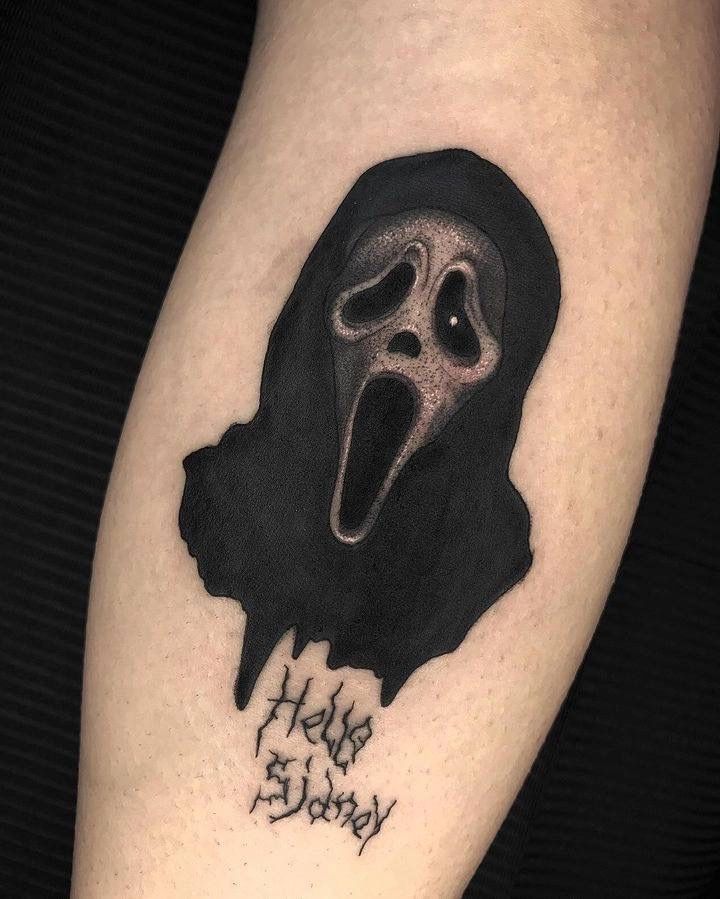 26 Ghostface Tattoo Ideas 2025 for Women and Men – Sleeve, Simple, and More
