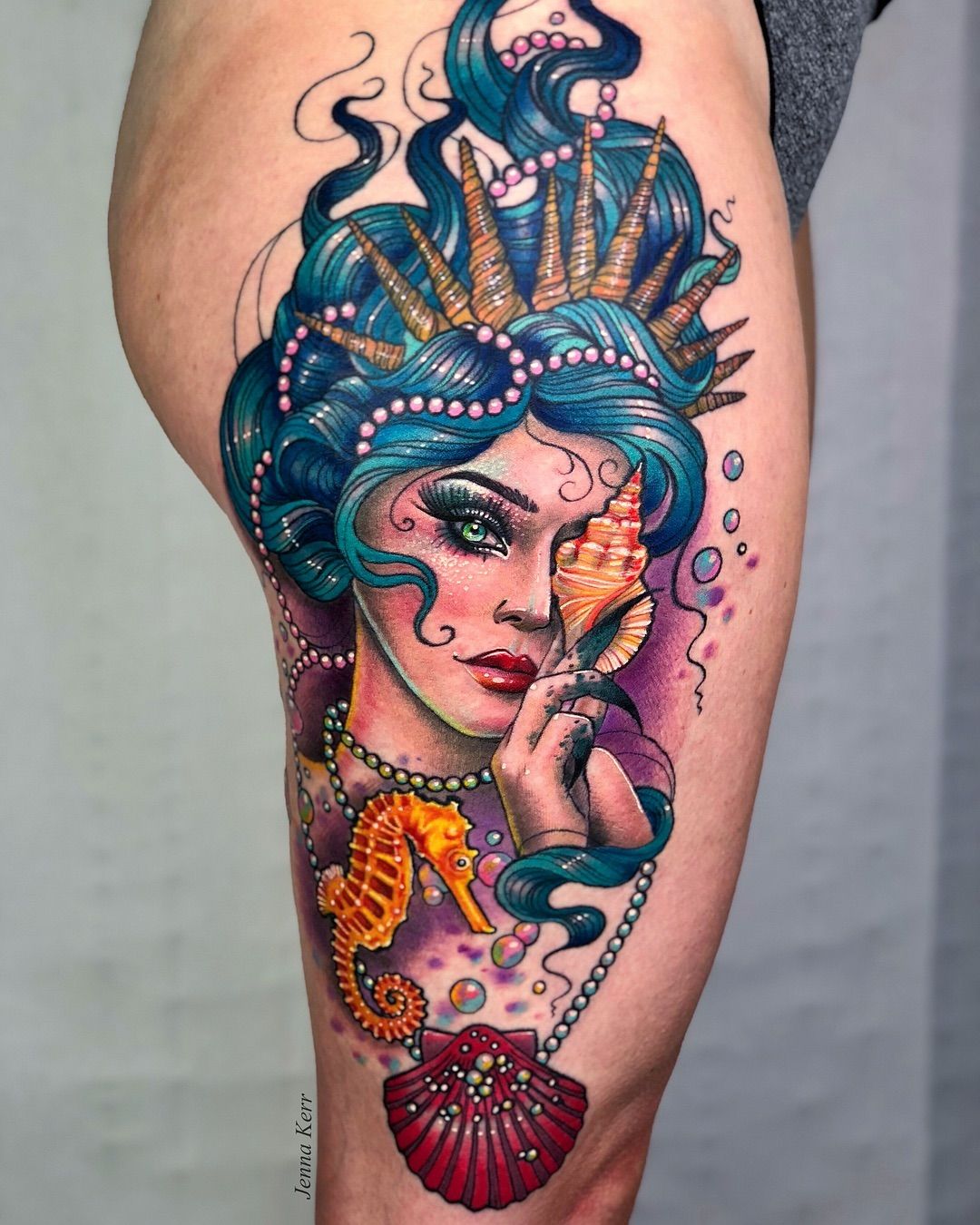 27 Mermaid Tattoo Ideas 2025 With Minimalist, Traditional, Afro, Siren, and Barbie-Inspired Designs