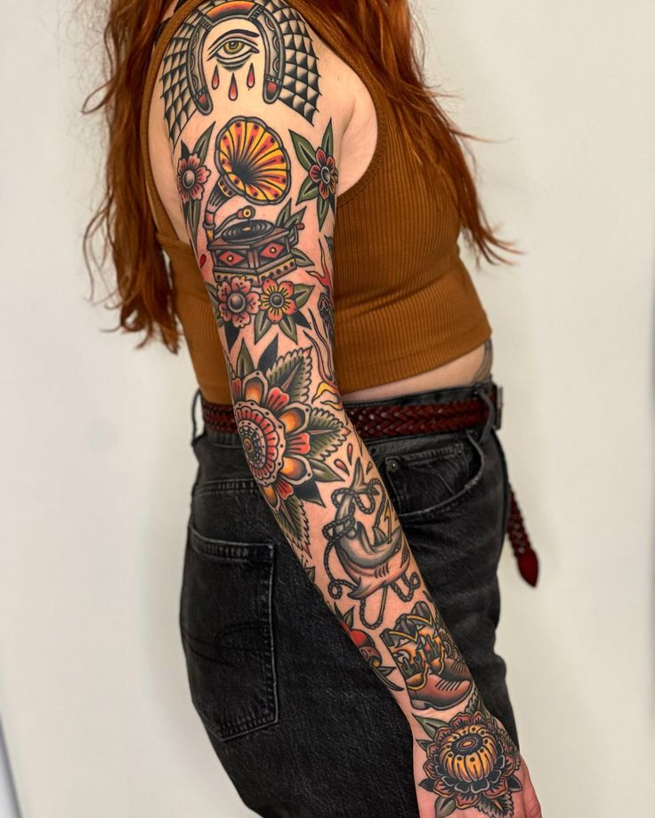 25 Patchwork Tattoo 2025 Ideas for Men and Women – Cool Arm, Sleeve, and Leg Designs