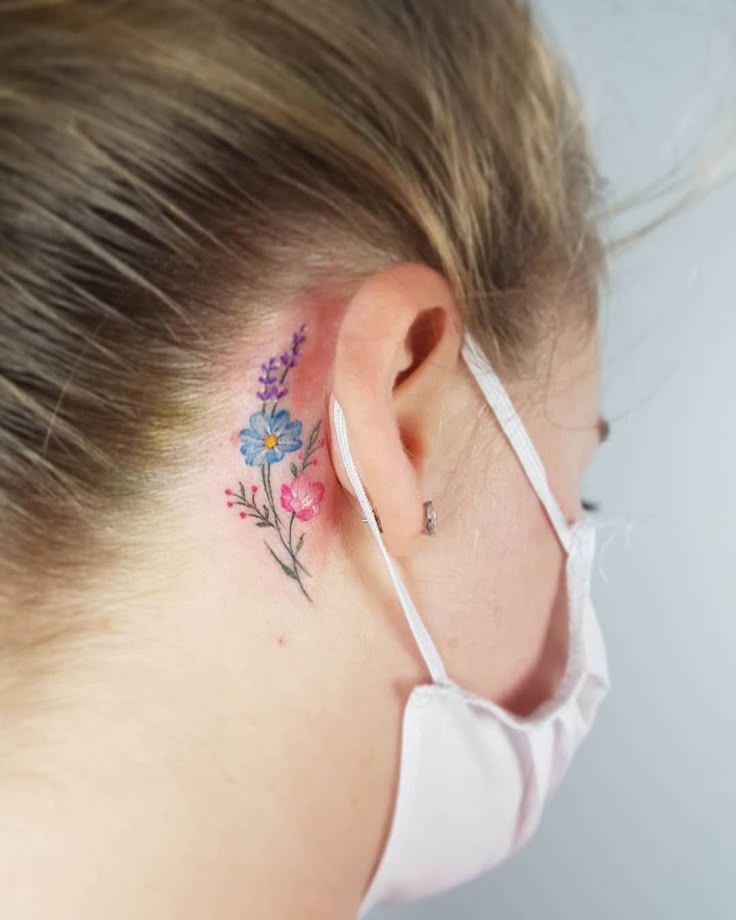 30 Behind Ear Tattoo 2025 Ideas for Men and Women – Unique, Meaningful, Minimalist, Sparkle &#038; More