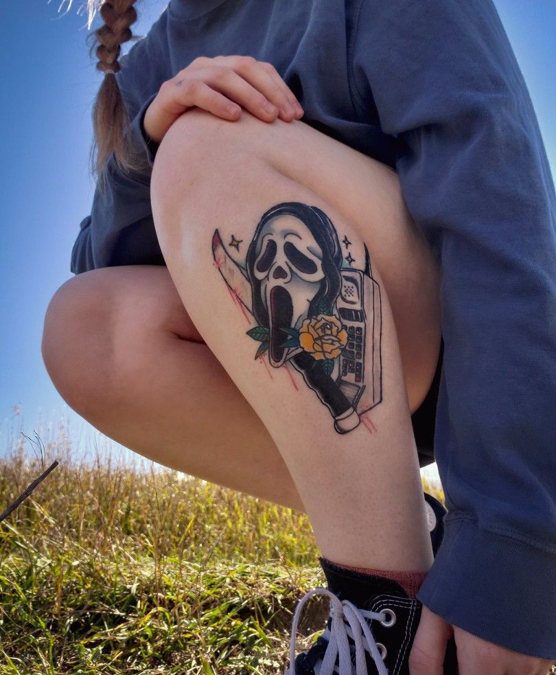 26 Ghostface Tattoo Ideas 2025 for Women and Men – Sleeve, Simple, and More