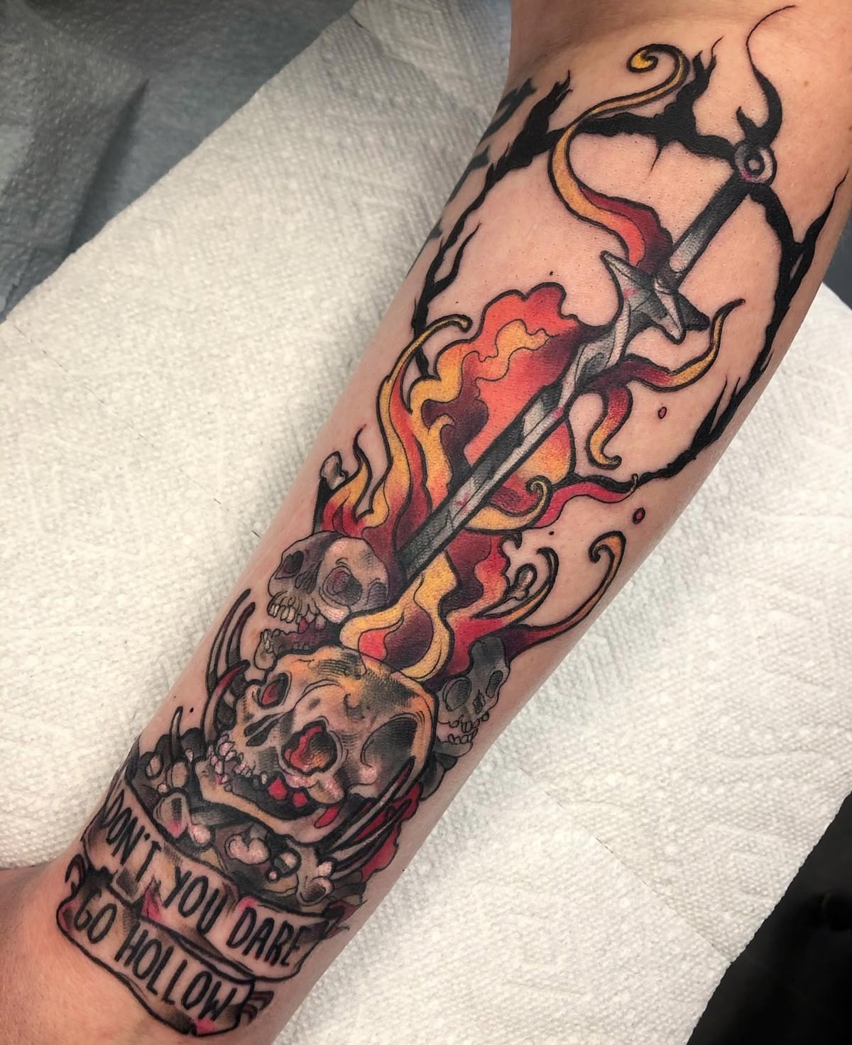 27 Dark Souls Tattoo Ideas 2025 – Artorias, Bonfire, Forearm, Sketch, &#038; More Inspiring Designs