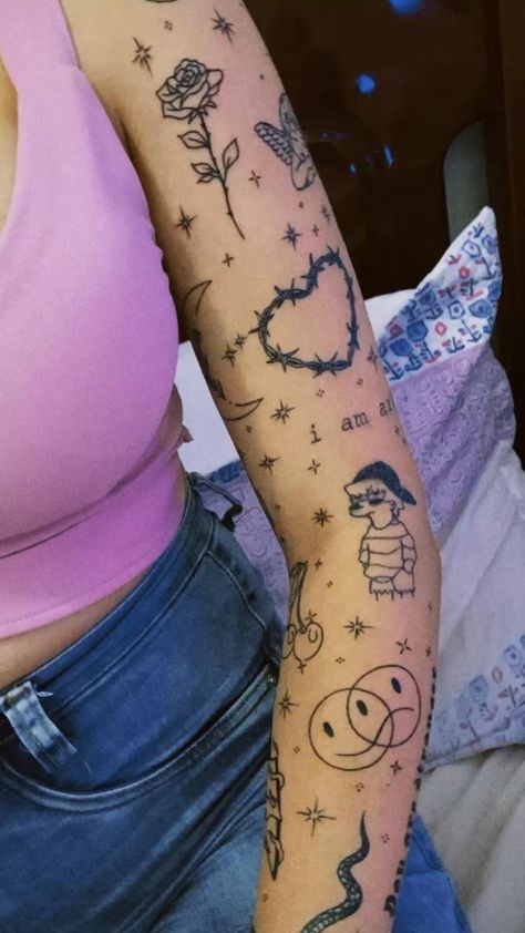 25 Patchwork Tattoo 2025 Ideas for Men and Women – Cool Arm, Sleeve, and Leg Designs
