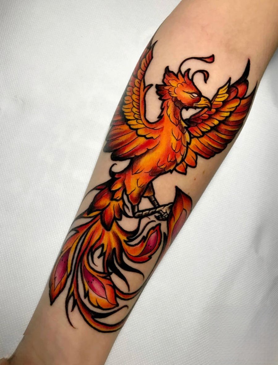 26 Fenix Tattoo Ideas 2025 for Men and Women: Feminine and Masculine Designs