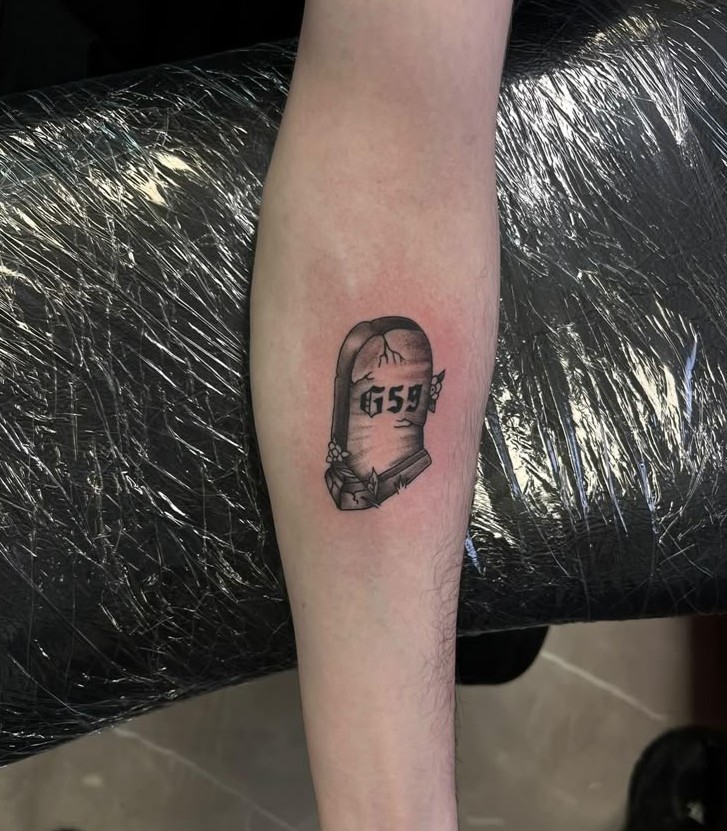 25 G59 Tattoos 2025: Skull, Skeleton Hand, Barbed Wire, Ruby, $B, Lyrics, Stencil Tattoo Ideas