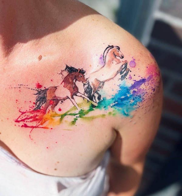Horse Tattoo 25 Ideas 2025 for Men &#038; Women – Wild Mustangs, Minimalist Designs, Fine Line Art