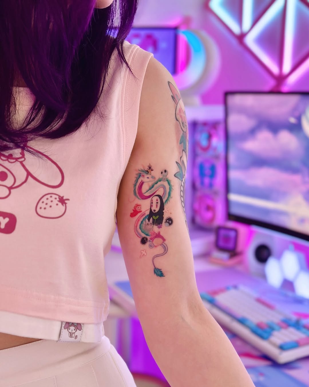 25 Studio Ghibli Tattoo Ideas 2025 – Minimalist Totoro, Spirited Away Sleeve, Howl’s Moving Castle Designs