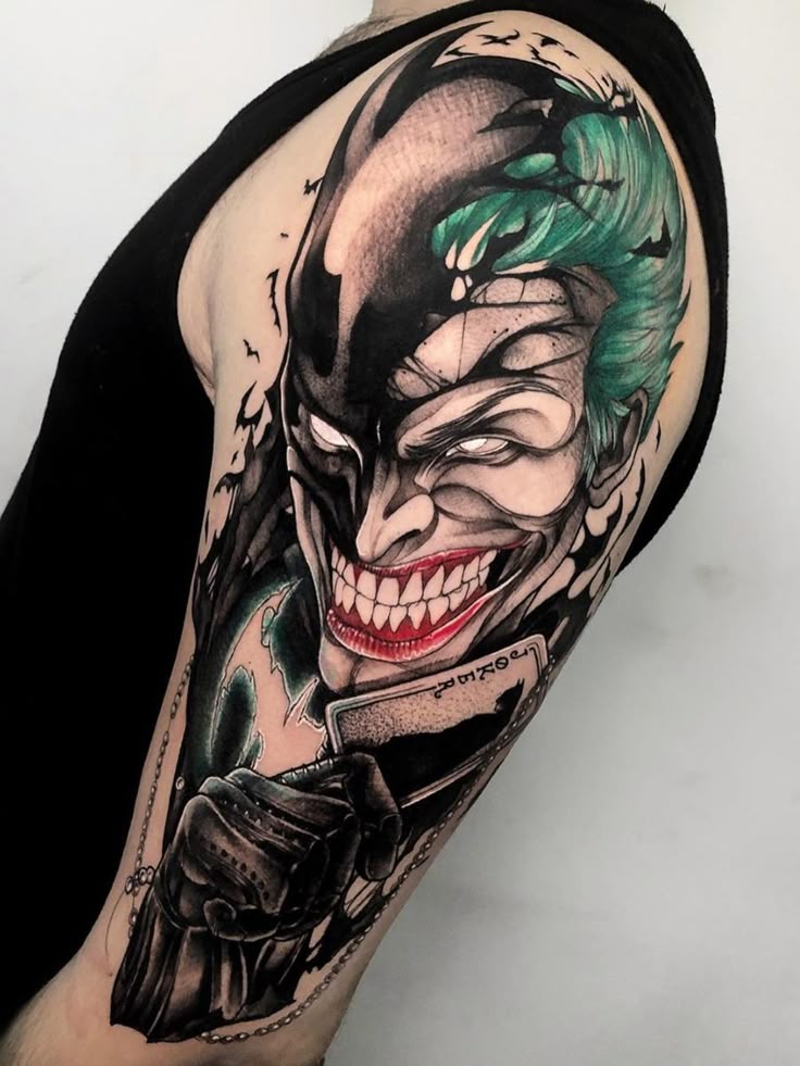 27 Joker Tattoo 2025: Wild Ink, Iconic Chaos &#038; Bold Character Art