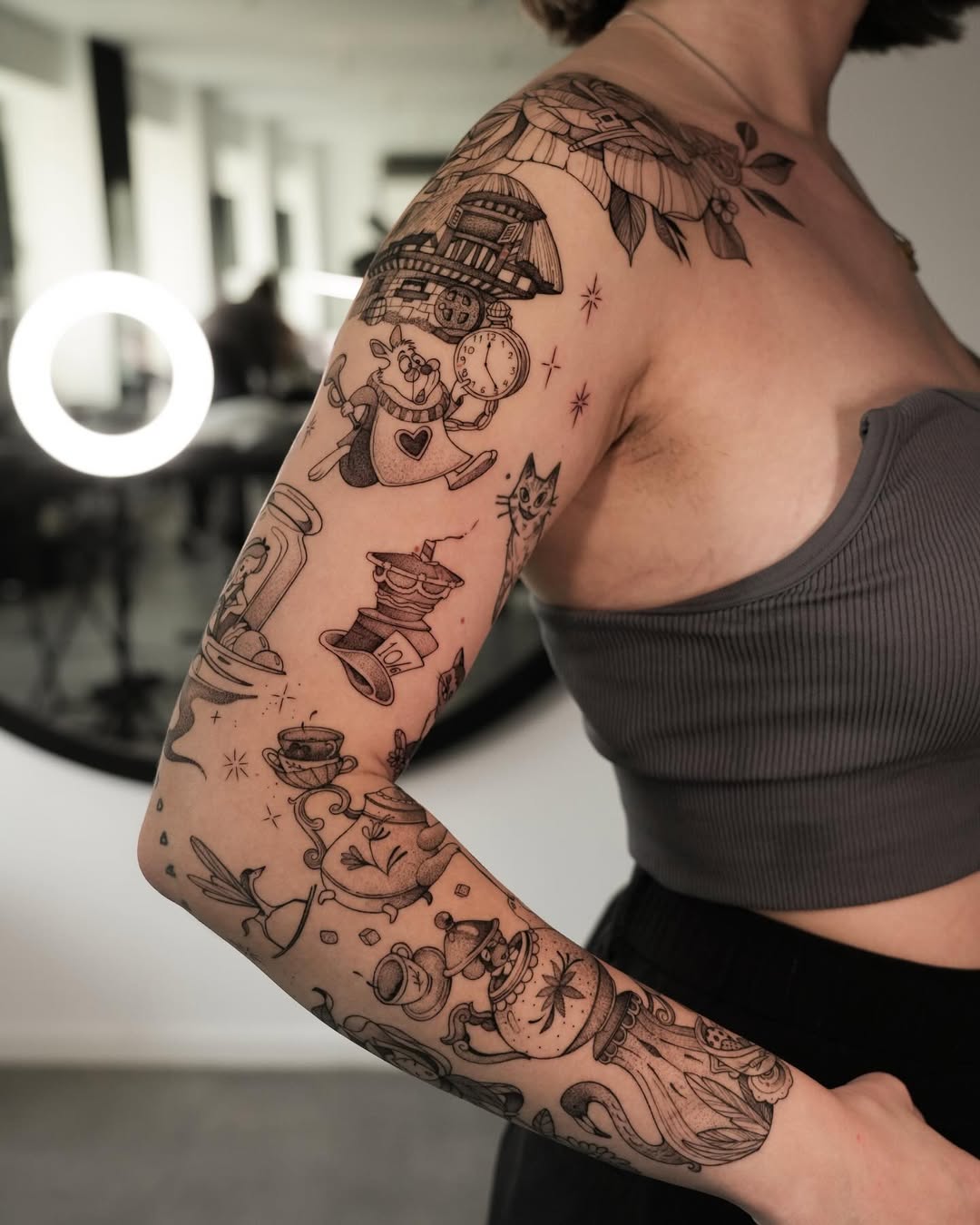 25 Patchwork Tattoo 2025 Ideas for Men and Women – Cool Arm, Sleeve, and Leg Designs