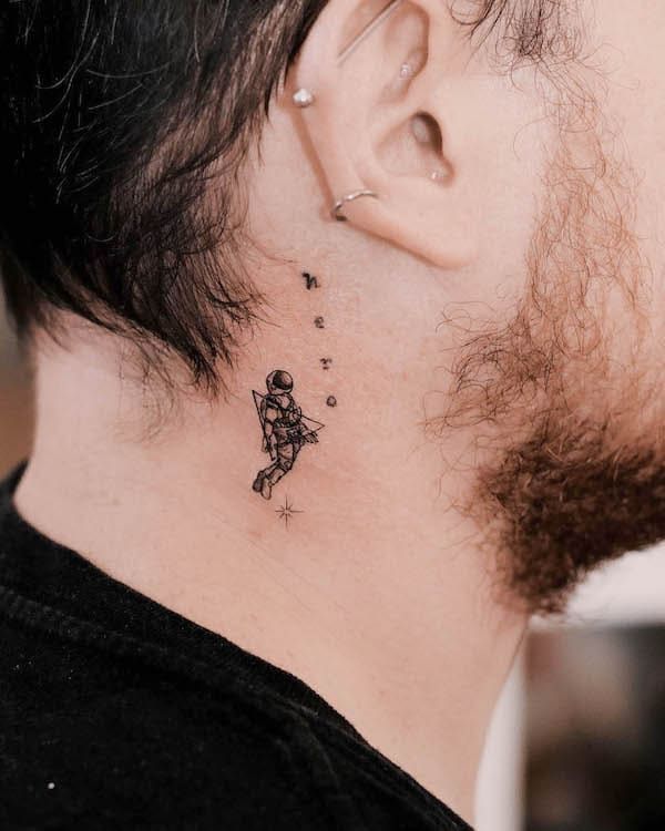 30 Behind Ear Tattoo 2025 Ideas for Men and Women – Unique, Meaningful, Minimalist, Sparkle &#038; More