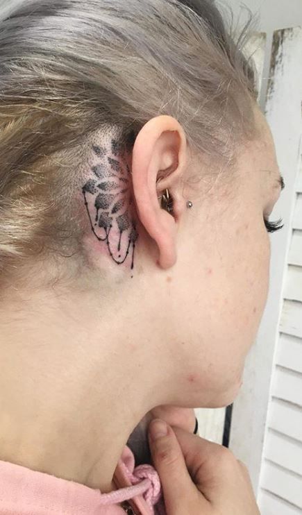 30 Behind Ear Tattoo 2025 Ideas for Men and Women – Unique, Meaningful, Minimalist, Sparkle &#038; More