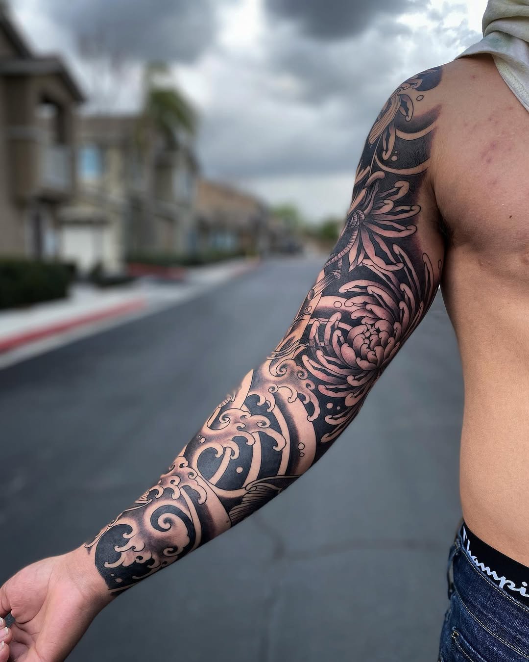 28 Full Sleeve Tattoo Ideas 2025 for Women &#038; Men – Japanese, Fine Line &#038; Colorful Design Inspiration