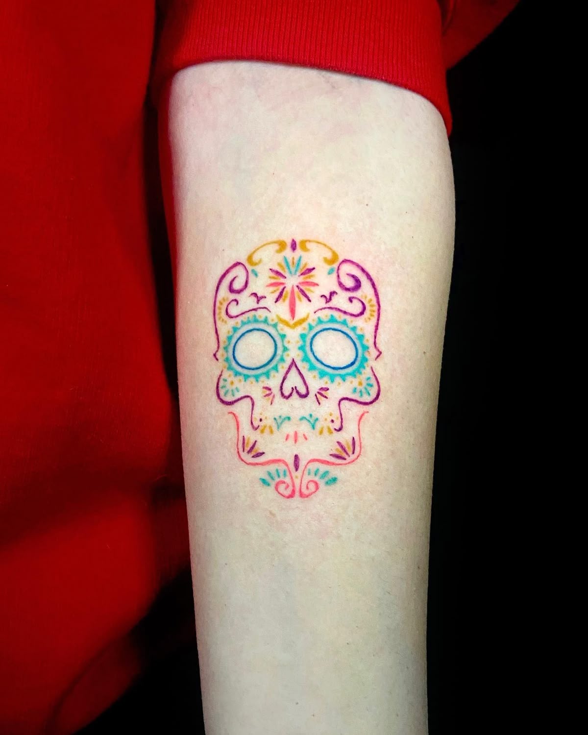 27 Sugar Skull Tattoo Designs for Women and Men 2025 – Color, Black &#038; White, Tiny