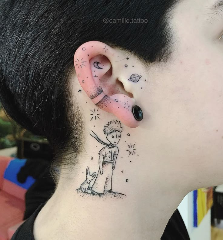 30 Behind Ear Tattoo 2025 Ideas for Men and Women – Unique, Meaningful, Minimalist, Sparkle &#038; More