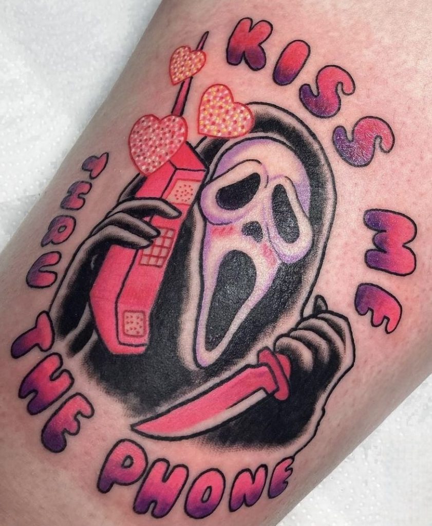 26 Ghostface Tattoo Ideas 2025 for Women and Men – Sleeve, Simple, and More