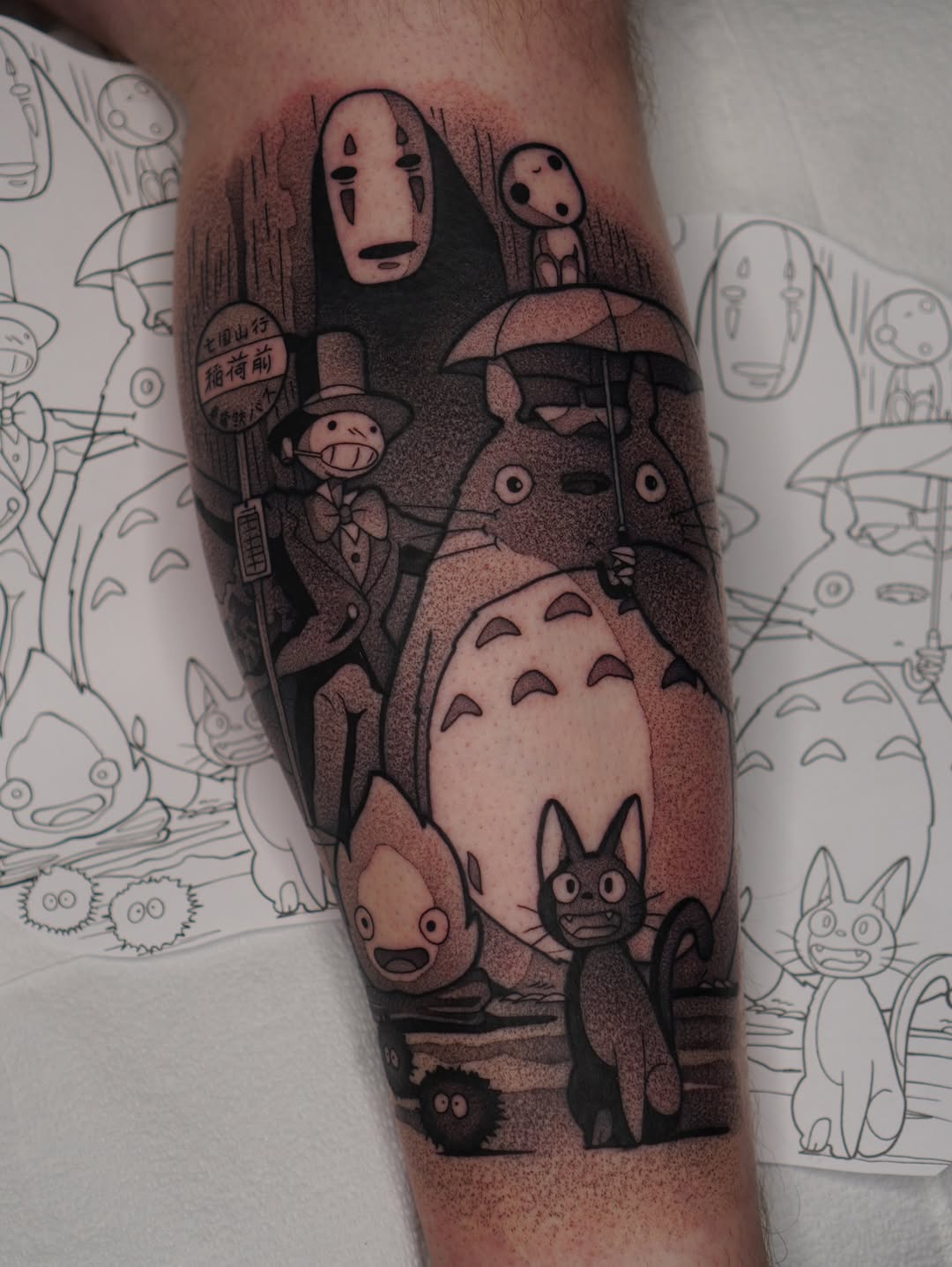 25 Studio Ghibli Tattoo Ideas 2025 – Minimalist Totoro, Spirited Away Sleeve, Howl’s Moving Castle Designs
