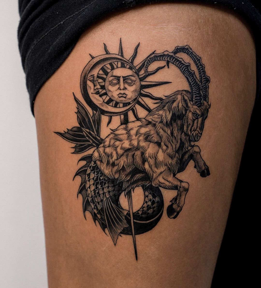 26 Capricorn Tattoo Ideas 2025 That Blend Zodiac Symbolism With Unique Designs