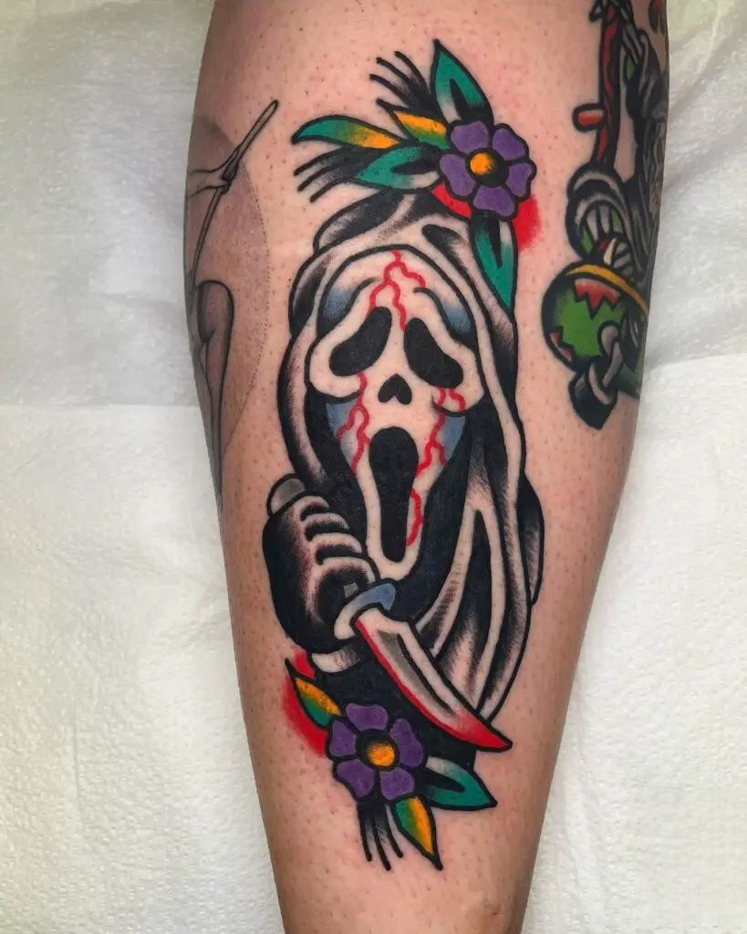 26 Ghostface Tattoo Ideas 2025 for Women and Men – Sleeve, Simple, and More