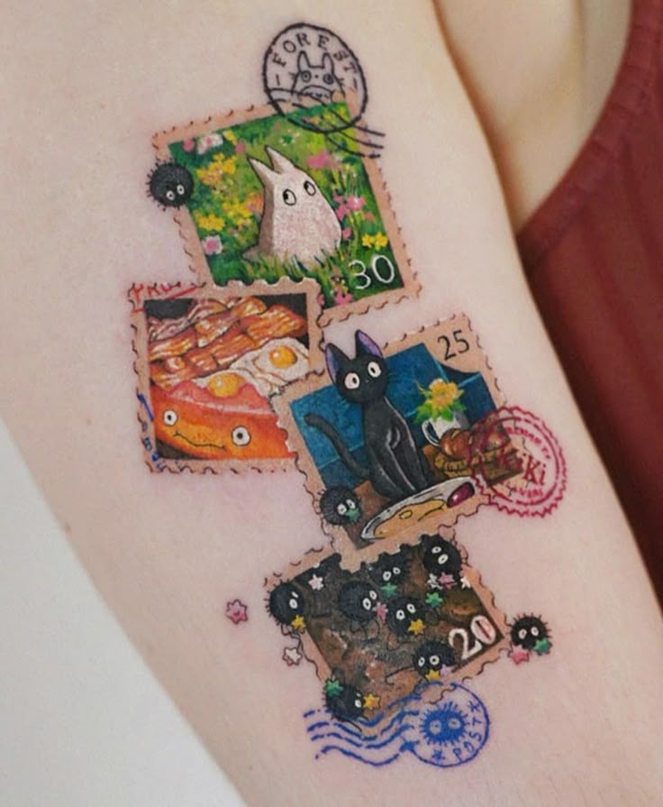 25 Studio Ghibli Tattoo Ideas 2025 – Minimalist Totoro, Spirited Away Sleeve, Howl’s Moving Castle Designs