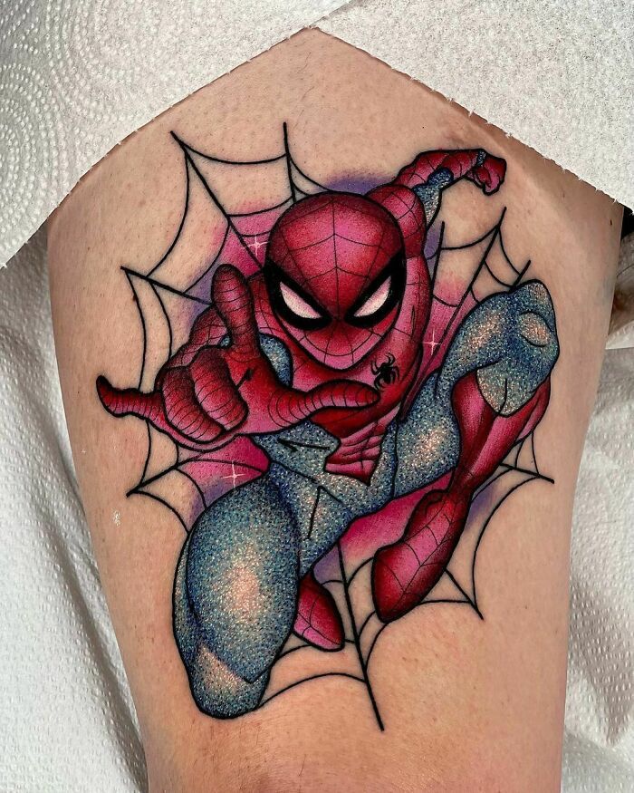 29 Spiderman Tattoo Ideas for Guys 2025 – Best Arm, Leg, Chest, Back, Hand &#038; Sleeve Designs