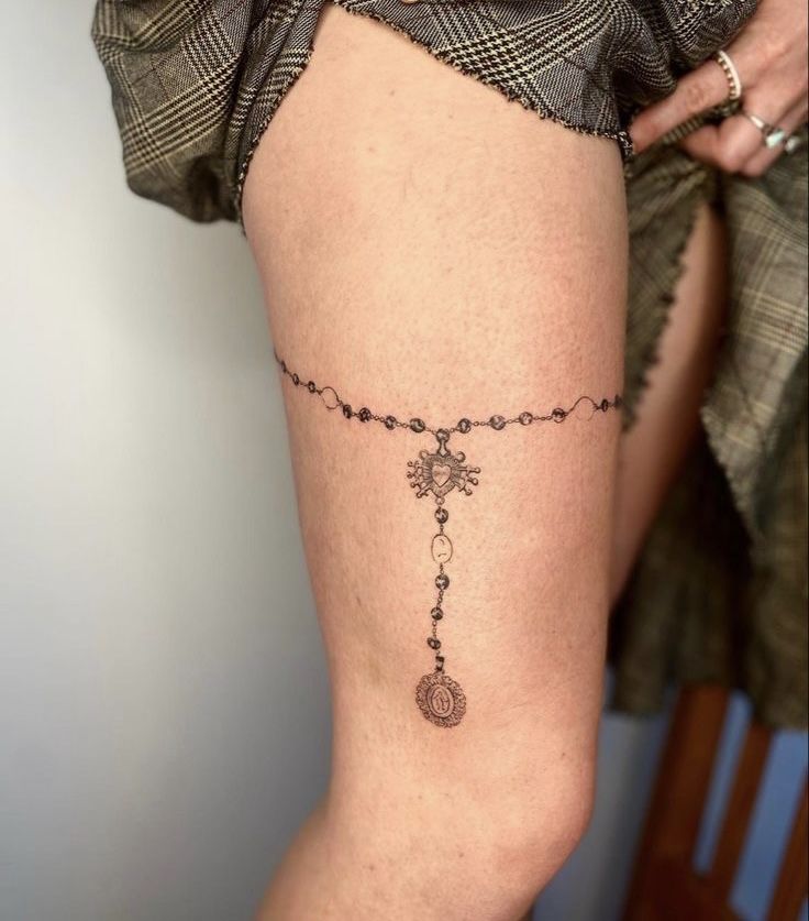 26 Rosary Tattoo Ideas 2025 for Wrist, Hand, Foot, Arm, and Ankle – Women Sleeve &#038; Men Sleeve Styles