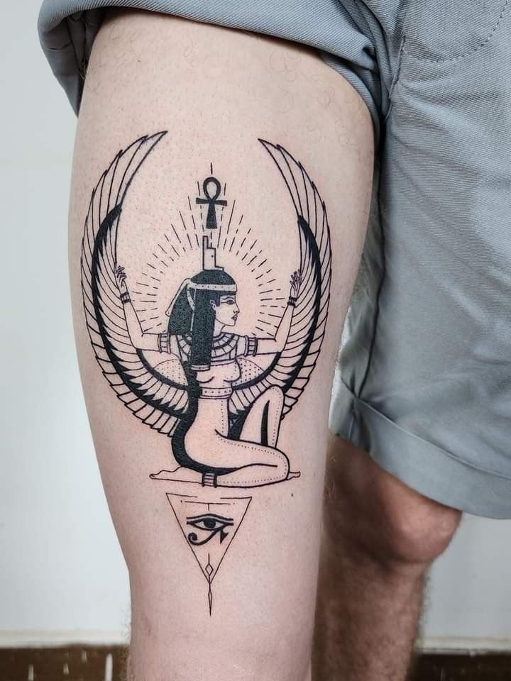 27 Ankh Tattoo Ideas 2025 with Eye of Horus, Spine, Chest, Minimalist Symbolic Ink