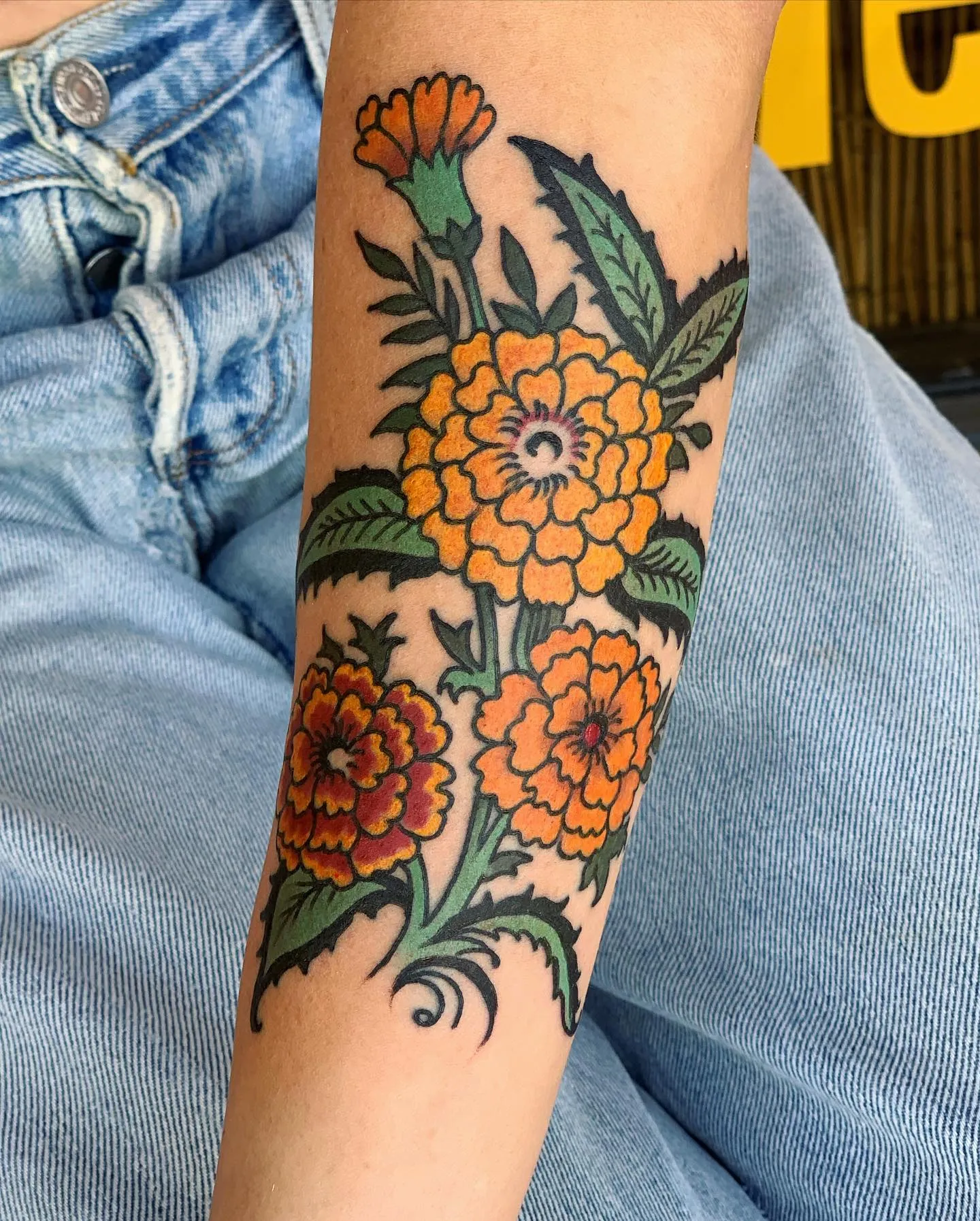28 October Birth Flower Tattoo 2025: Marigold &#038; Cosmos-Inspired Designs That Bloom with Meaning