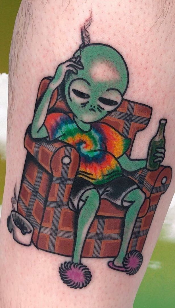 28 Alien Tattoo Ideas 2025: From Xenomorph Stencil Designs to Trippy Flash, Cute Tattoos
