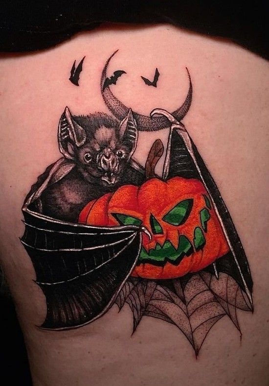 28 Pumpkin Tattoo Ideas 2025 – Cute, Scary, Flash &#038; Traditional Designs