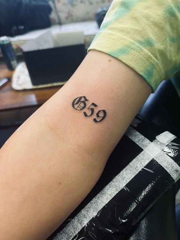 25 G59 Tattoos 2025: Skull, Skeleton Hand, Barbed Wire, Ruby, $B, Lyrics, Stencil Tattoo Ideas