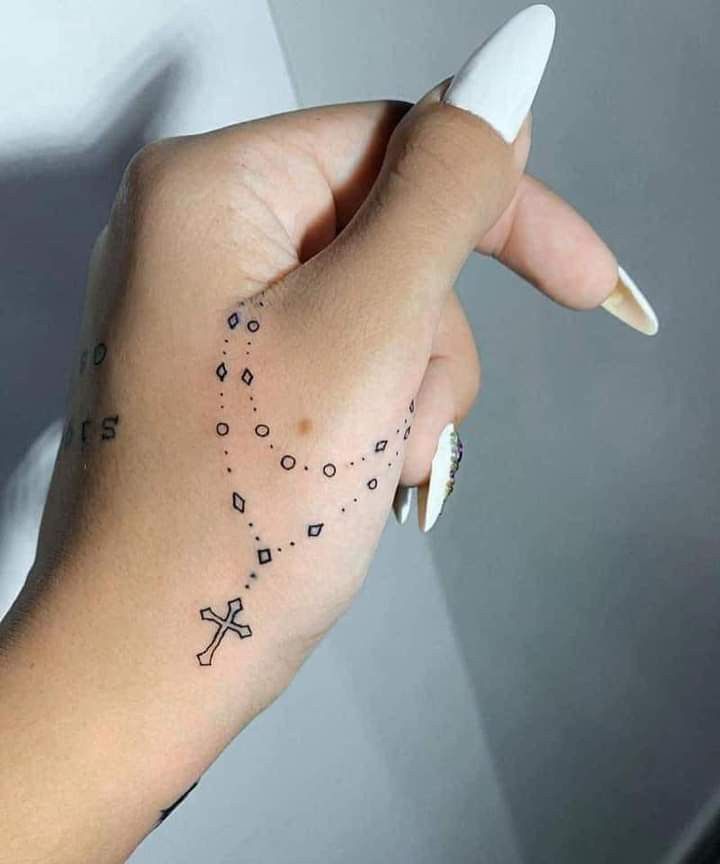 26 Rosary Tattoo Ideas 2025 for Wrist, Hand, Foot, Arm, and Ankle – Women Sleeve &#038; Men Sleeve Styles