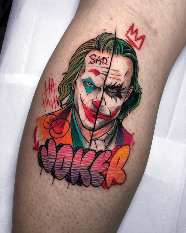27 Joker Tattoo 2025: Wild Ink, Iconic Chaos &#038; Bold Character Art