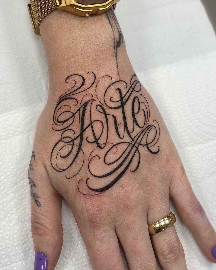 26 Lettering Tattoo Ideas 2025 for Men: Bold Fonts, Chicano, Japanese, Vertical, Fine Line &#038; More