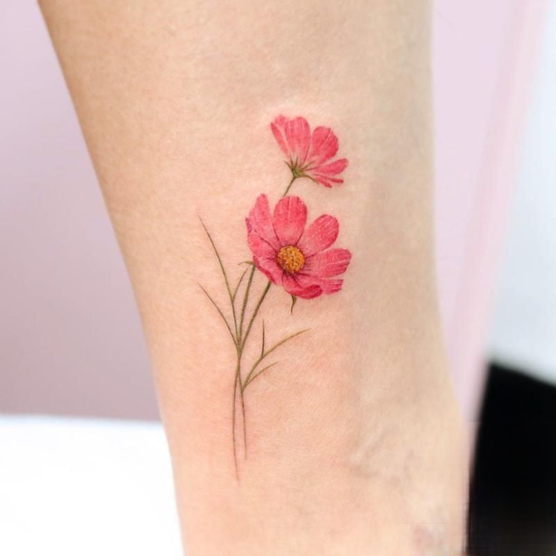 28 October Birth Flower Tattoo 2025: Marigold &#038; Cosmos-Inspired Designs That Bloom with Meaning